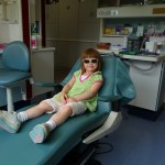 8-23-09-01 Anna chillin' in the dentist chair
